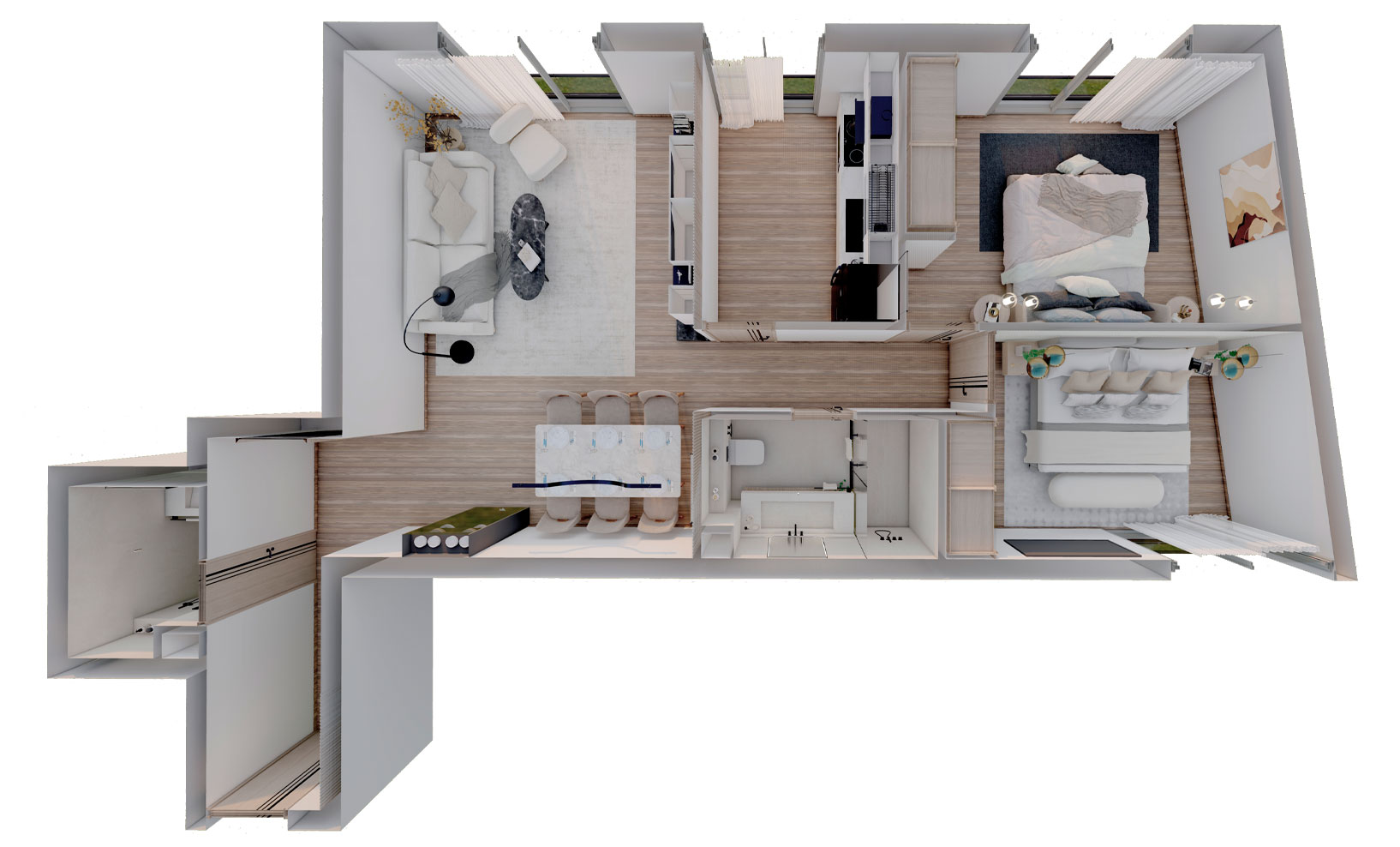 Appartement Marrakech<br />
Plan de masse<br />
Résidence Rimal