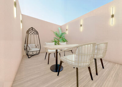 Duplex Immobilier Marrakech Résidence Rimal - Le terrasse